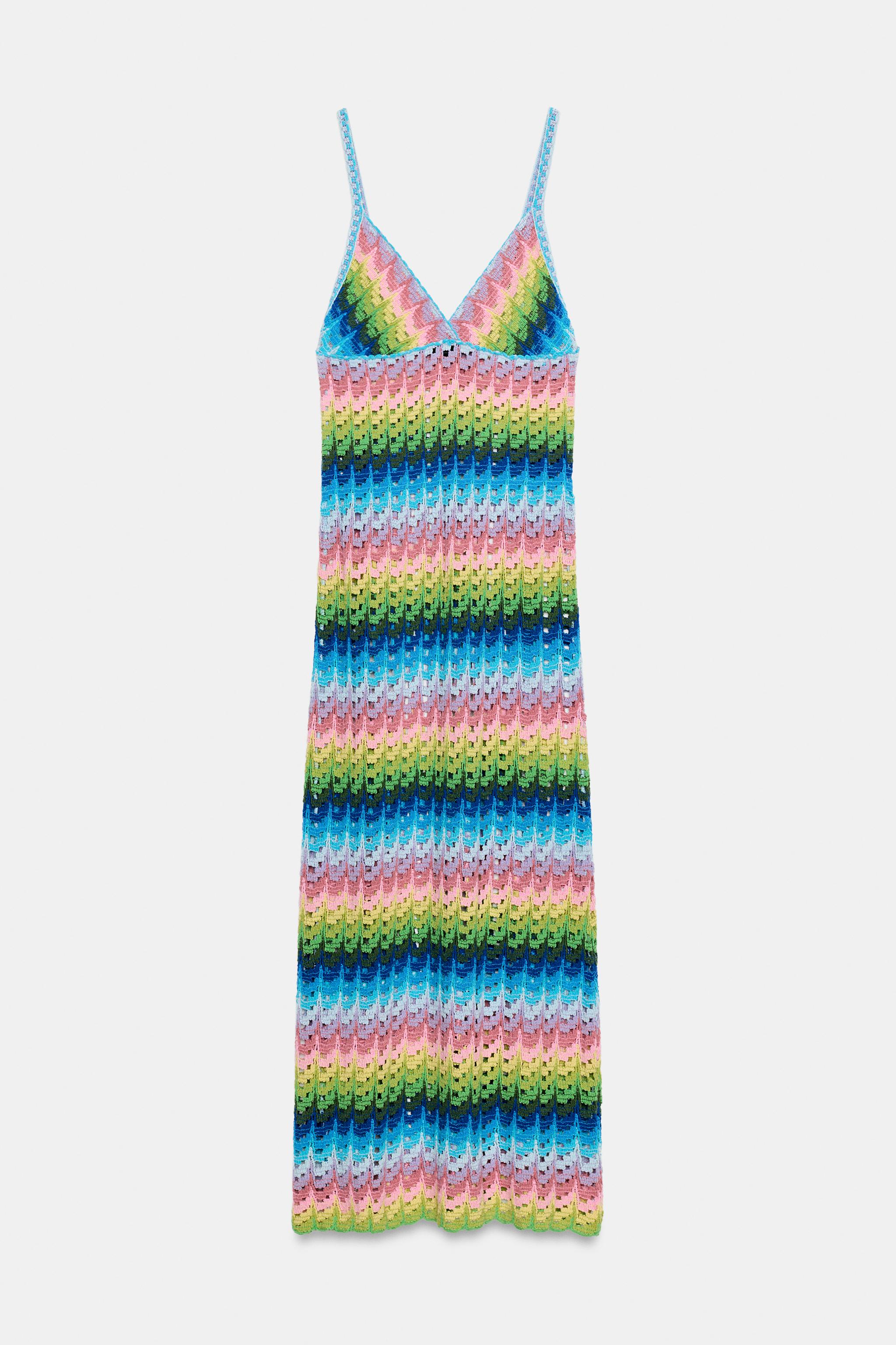 LONG KNIT STRAP DRESS